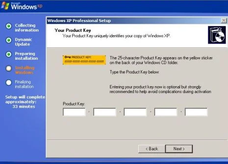 Free Windows Xp Home Edition Product Key