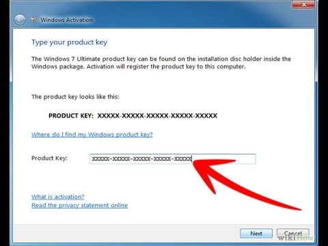 key windows 7 starter 32 bits