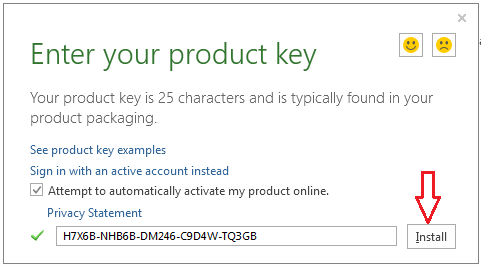 ms office professional plus 2013 product key free