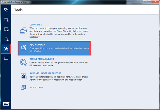 how to use acronis true image wd edition software