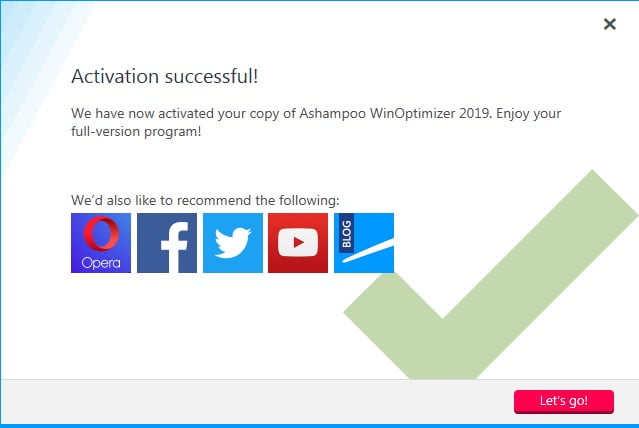 ashampoo winoptimizer 2019 key