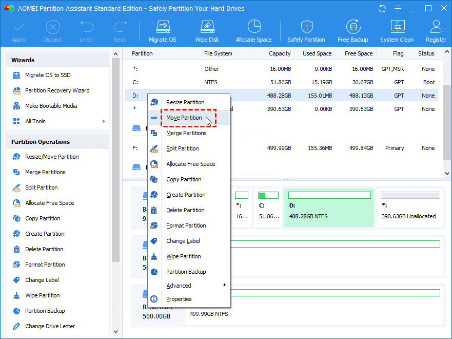 Cómo extender la partición con espacio no asignado en PC con Windows 24