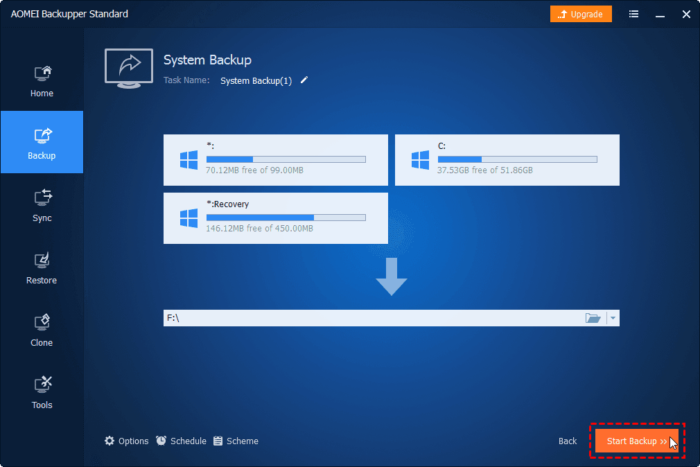 How to Create a System Image Backup 2