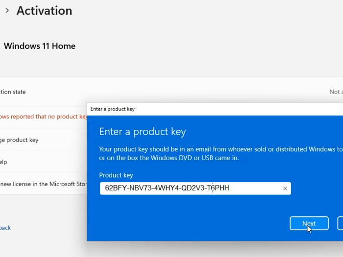 Buy Windows 11 Home product key
