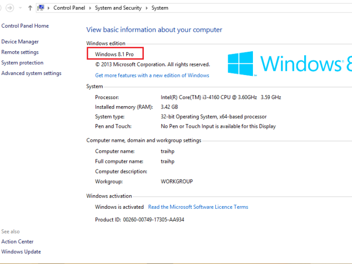Free Windows 8.1 Product Key