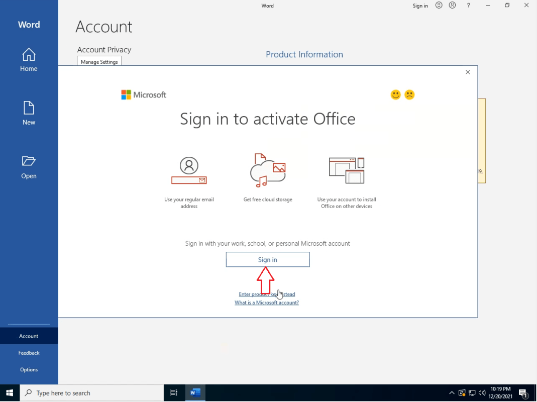 How to use Microsoft Office 2021 key bind mail