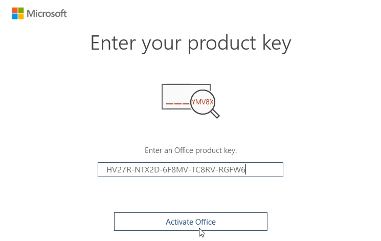 ms office 2019 activation key free download