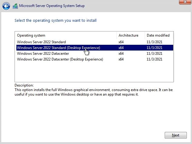Download Windows Server 2022 ISO Non Evaluation Standard Datacenter