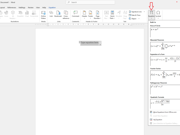 How to Add Equations in Microsoft Word: A Complete Guide