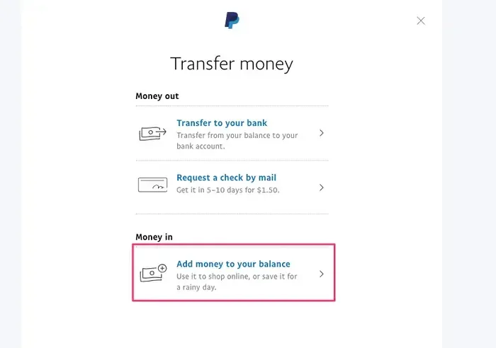 How to Add Money to PayPal