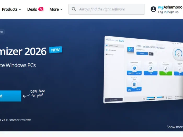 Download Ashampoo WinOptimizer 2026 for Free