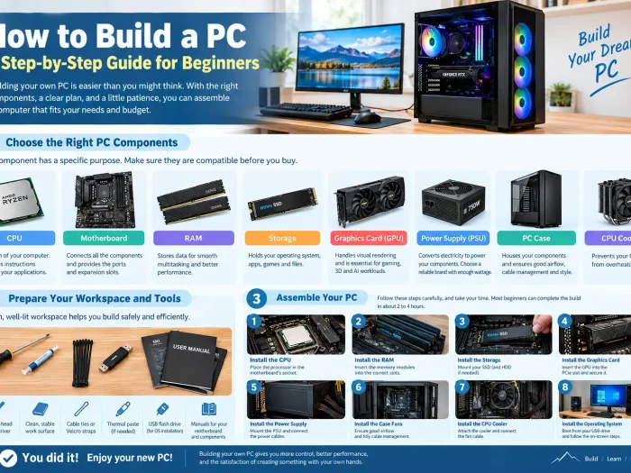 How to Build a PC A Step-by-Step Guide for Beginners